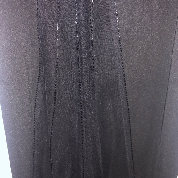 Long Black Cocktail Dress - Picture 4 of 7